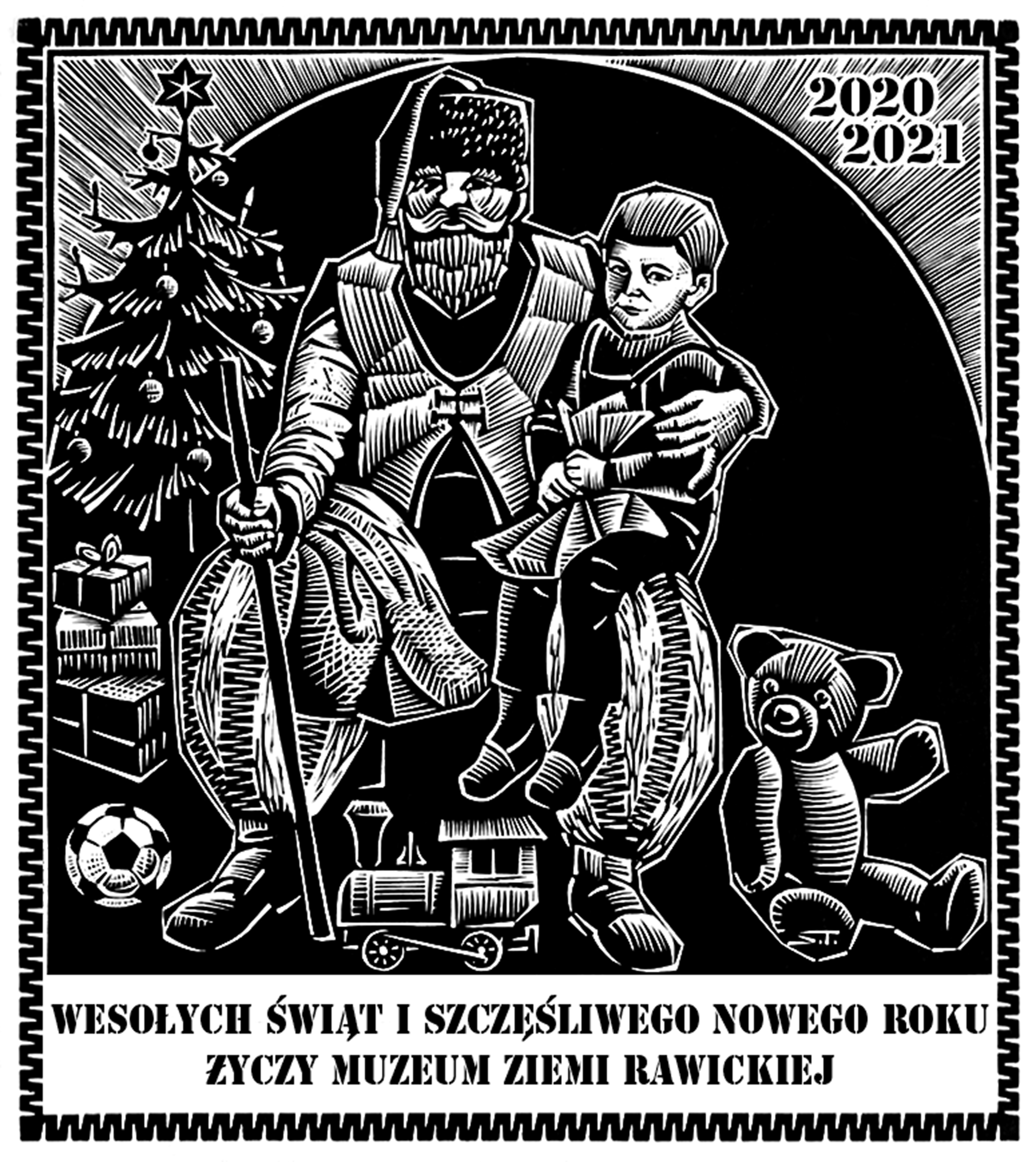 Wszystkim sympatykom Muzeum Ziemi Rawickiej składamy najserdeczniejsze życzenia bożonarodzeniowe.